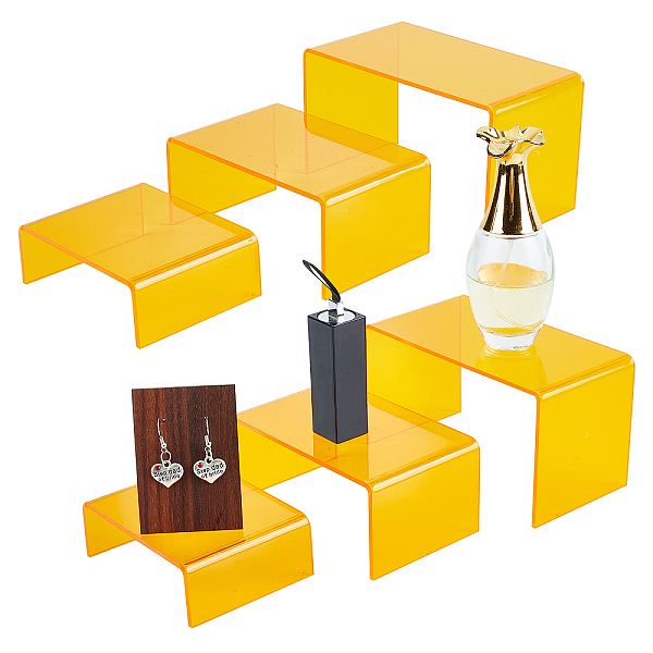 PandaHall AHANDMAKER 6 Pcs Orange Acrylic Display Risers, 3 Steps Jewelry Display Riser Shelf Showcase, for Jewelry Figure Model Display...
PandaHall AHANDMAKER 6 Pcs Orange Acrylic Display Risers, 3 Steps Jewelry Display Riser Shelf Showcase, for Jewelry Figure Model Display...