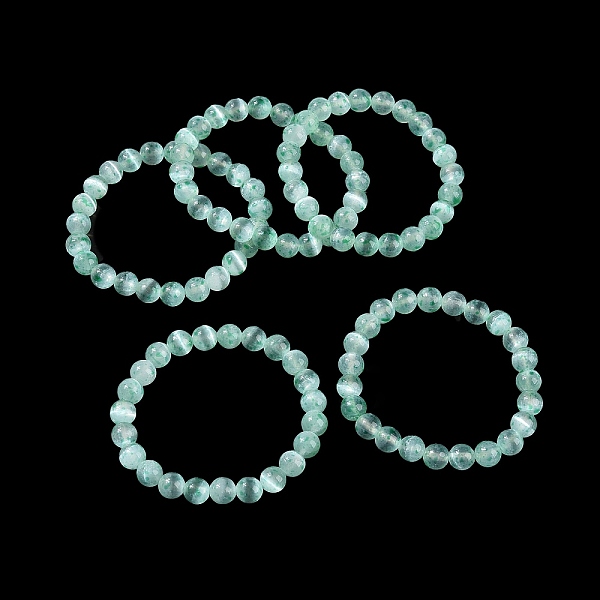 PandaHall Dyed Natural Selenite Round Beaded Stretch Bracelet for Women, Aquamarine, Inner Diameter: 2-1/2 inch(6.2cm), Beads: 8.5mm..., Green
PandaHall Dyed Natural Selenite Round Beaded Stretch Bracelet for Women, Aquamarine, Inner Diameter: 2-1/2 inch(6.2cm), Beads: 8.5mm..., Green