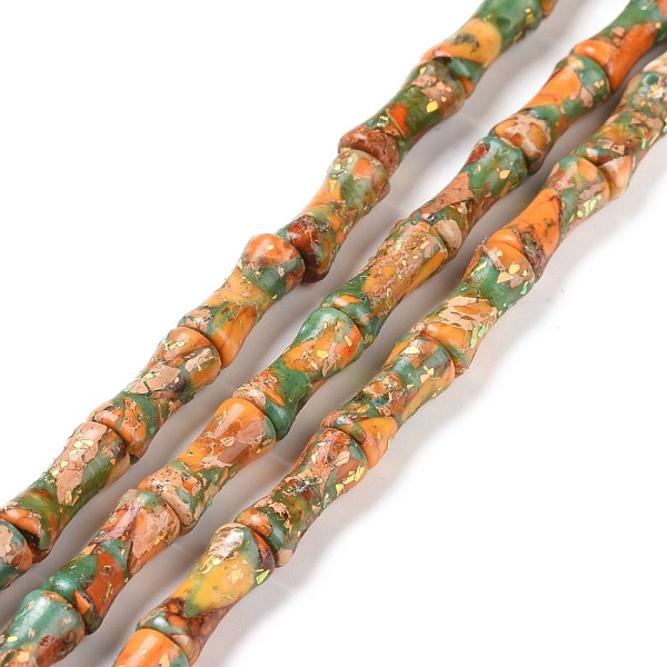 PandaHall Natural Dolomite & Synthetic Imperial Jasper & Synthetic Opal Beads Strands, Dyed, Bamboo Stick, Sandy Brown, 12x5mm, Hole: 0.5mm...
PandaHall Natural Dolomite & Synthetic Imperial Jasper & Synthetic Opal Beads Strands, Dyed, Bamboo Stick, Sandy Brown, 12x5mm, Hole: 0.5mm...