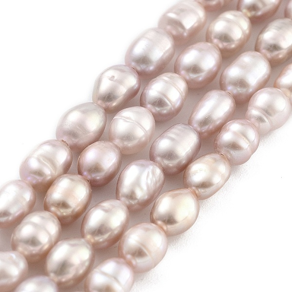 PandaHall Natural Cultured Freshwater Pearl Beads Strands, Rice, Grade 2A, Thistle, 4~4.5mm, Hole: 0.6mm, about 26~29pcs/strand, 6.69''..., Purple
PandaHall Natural Cultured Freshwater Pearl Beads Strands, Rice, Grade 2A, Thistle, 4~4.5mm, Hole: 0.6mm, about 26~29pcs/strand, 6.69''..., Purple