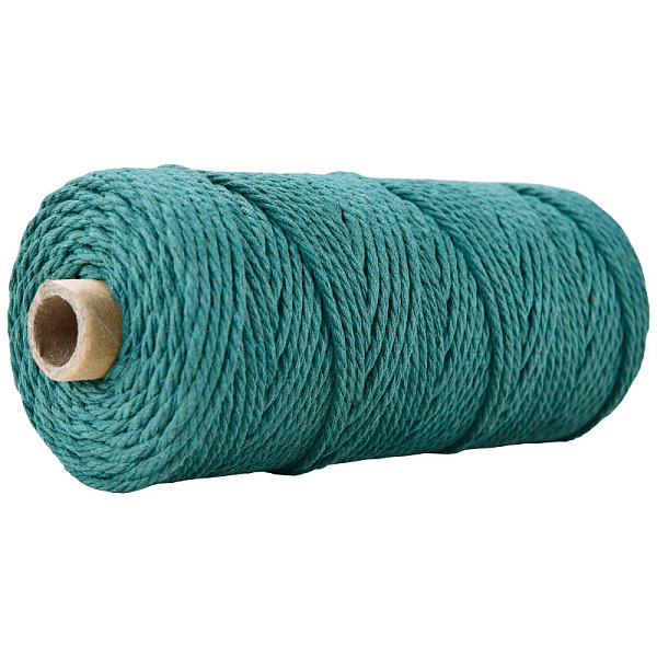 PandaHall Cotton String Threads for Crafts Knitting Making, Light Sea Green, 3mm, about 109.36 Yards(100m)/Roll Cotton
PandaHall Cotton String Threads for Crafts Knitting Making, Light Sea Green, 3mm, about 109.36 Yards(100m)/Roll Cotton