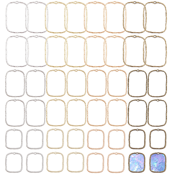 PandaHall CHGCRAFT 48Pcs 12 Styles Alloy Open Back Bezel Pendants, For DIY UV Resin, Epoxy Resin, Pressed Flower Jewelry, Rectangle, Mixed...
PandaHall CHGCRAFT 48Pcs 12 Styles Alloy Open Back Bezel Pendants, For DIY UV Resin, Epoxy Resin, Pressed Flower Jewelry, Rectangle, Mixed...