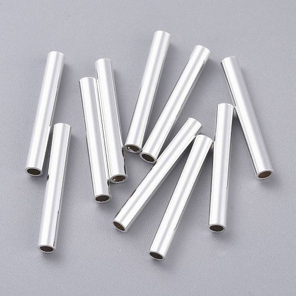 PandaHall 304 Stainless Steel Tube Beads, Silver, 30x4mm, Hole: 2.5mm 304 Stainless Steel Tube
PandaHall 304 Stainless Steel Tube Beads, Silver, 30x4mm, Hole: 2.5mm 304 Stainless Steel Tube