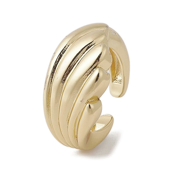 PandaHall Brass Adjustable Open Rings, Real 18K Gold Plated, Inner Diameter: 17mm Brass
PandaHall Brass Adjustable Open Rings, Real 18K Gold Plated, Inner Diameter: 17mm Brass
