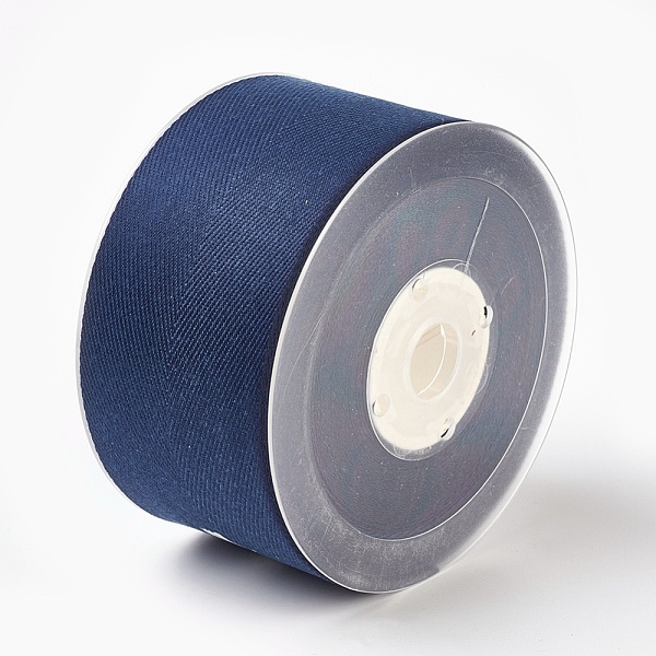 PandaHall Rayon and Cotton Ribbon, Twill Tape Ribbon, Herringbone Ribbon, Midnight Blue, 2 inch(50mm), about 50yards/roll(45.72m/roll)...
PandaHall Rayon and Cotton Ribbon, Twill Tape Ribbon, Herringbone Ribbon, Midnight Blue, 2 inch(50mm), about 50yards/roll(45.72m/roll)...