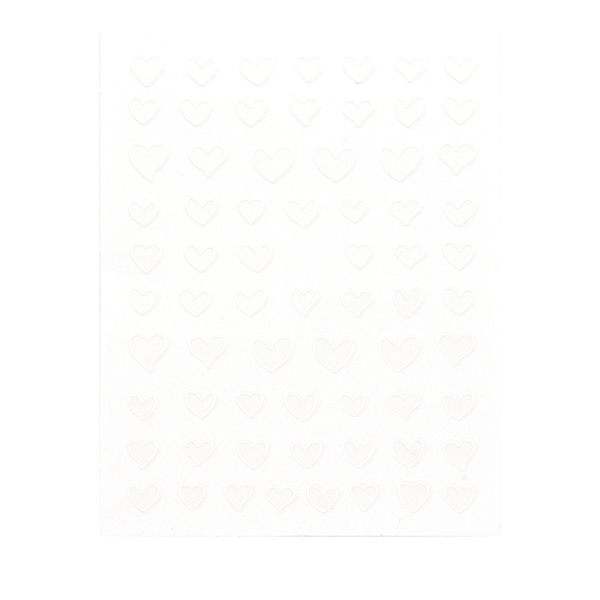 PandaHall Nail Art Stickers Decals, Self Adhesive, for Nail Tips Decorations, Heart Pattern, White, 10.1x7.9x0.04cm Paper Heart White
PandaHall Nail Art Stickers Decals, Self Adhesive, for Nail Tips Decorations, Heart Pattern, White, 10.1x7.9x0.04cm Paper Heart White