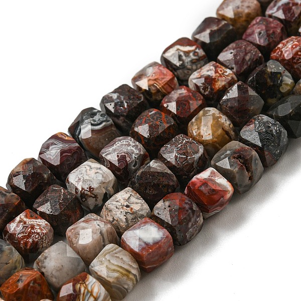 PandaHall Natural Mexican Lace Agate Beads Strands, Faceted Cube, 5.5~6x6~7x6~7mm, Hole: 0.8mm, about 64pcs/strand, 15.75''(40cm) Crazy...
PandaHall Natural Mexican Lace Agate Beads Strands, Faceted Cube, 5.5~6x6~7x6~7mm, Hole: 0.8mm, about 64pcs/strand, 15.75''(40cm) Crazy...