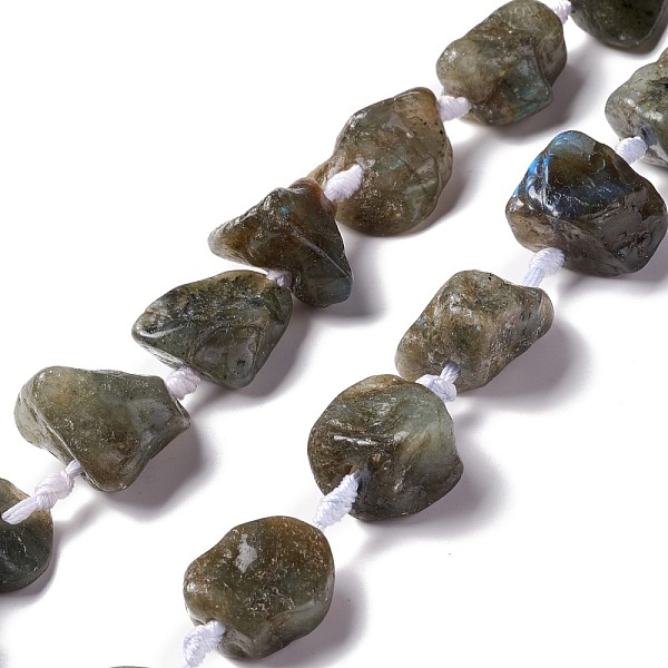 PandaHall Natural Labradorite Beads Strands, Nuggets, 16~36.8x13~28.5x8~21mm, Hole: 2~3.8mm, about 13pcs/strand, 16.26~17.52''(41.3~44.5cm)...
PandaHall Natural Labradorite Beads Strands, Nuggets, 16~36.8x13~28.5x8~21mm, Hole: 2~3.8mm, about 13pcs/strand, 16.26~17.52''(41.3~44.5cm)...
