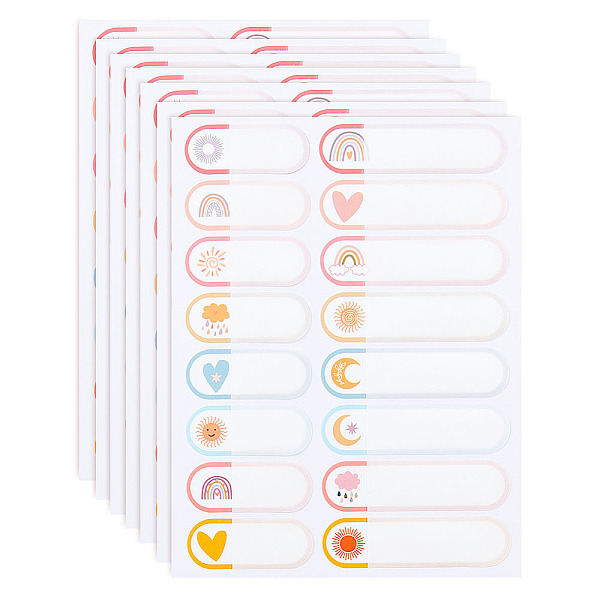 PandaHall PP Plastic Cartoon Name Tag Waterproof Blank Stickers, Writable Adhesive Label Stickers, for Kids, Students, Oval, Colorful...
PandaHall PP Plastic Cartoon Name Tag Waterproof Blank Stickers, Writable Adhesive Label Stickers, for Kids, Students, Oval, Colorful...
