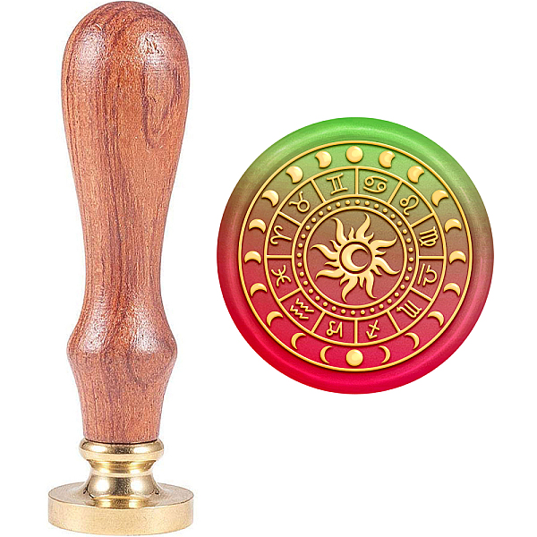 PandaHall MAYJOYDIY Constellation Wax Seal Stamp Zodiac Symbols Sealing Wax Stamp 30mm Sun Moon Pattern Brass Head & Wooden Handle for...
PandaHall MAYJOYDIY Constellation Wax Seal Stamp Zodiac Symbols Sealing Wax Stamp 30mm Sun Moon Pattern Brass Head & Wooden Handle for...