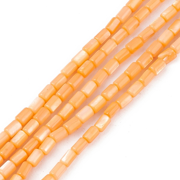 PandaHall Natural Freshwater Shell Dyed Beads Strands, Column, Orange, 4.8x3mm, Hole: 0.8mm, about 78pcs/strand, 14.96''(38cm) Freshwater...
PandaHall Natural Freshwater Shell Dyed Beads Strands, Column, Orange, 4.8x3mm, Hole: 0.8mm, about 78pcs/strand, 14.96''(38cm) Freshwater...