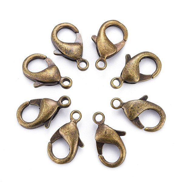 PandaHall Antique Bronze Brass Lobster Claw Clasps, Parrot Trigger Clasps, Nickel Free, 15x8x3mm, Hole: 2mm Brass Others
PandaHall Antique Bronze Brass Lobster Claw Clasps, Parrot Trigger Clasps, Nickel Free, 15x8x3mm, Hole: 2mm Brass Others