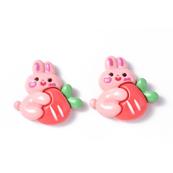 PandaHall Opaque Resin Cabochons, Animal with Carrot, Rabbit Pattern, 29.5x30.5x8.5mm Resin Rabbit
PandaHall Opaque Resin Cabochons, Animal with Carrot, Rabbit Pattern, 29.5x30.5x8.5mm Resin Rabbit