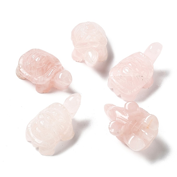PandaHall Natural Rose Quartz Turtle Healing Figurines, Reiki Energy Stone Display Decorations, for Home Feng Shui Ornament...
PandaHall Natural Rose Quartz Turtle Healing Figurines, Reiki Energy Stone Display Decorations, for Home Feng Shui Ornament...