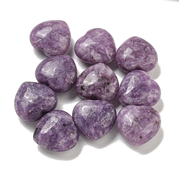PandaHall Natural Lepidolite Beads, Half Drilled, Heart, 15.5x15.5x8mm, Hole: 1mm Lepidolite Heart
PandaHall Natural Lepidolite Beads, Half Drilled, Heart, 15.5x15.5x8mm, Hole: 1mm Lepidolite Heart