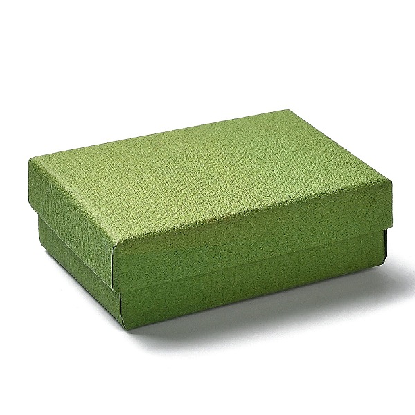 PandaHall Cardboard Jewelry Set Boxes, with Sponge Inside, Rectangle, Lime Green, 9.15x7.1x3.05cm Paper Rectangle
PandaHall Cardboard Jewelry Set Boxes, with Sponge Inside, Rectangle, Lime Green, 9.15x7.1x3.05cm Paper Rectangle