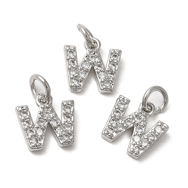 PandaHall Brass Micro Pave Grade AAA Cubic Zirconia Charms, Letter W, Cadmium Free & Nickel Free & Lead Free, Real Platinum Plated..., Clear
PandaHall Brass Micro Pave Grade AAA Cubic Zirconia Charms, Letter W, Cadmium Free & Nickel Free & Lead Free, Real Platinum Plated..., Clear