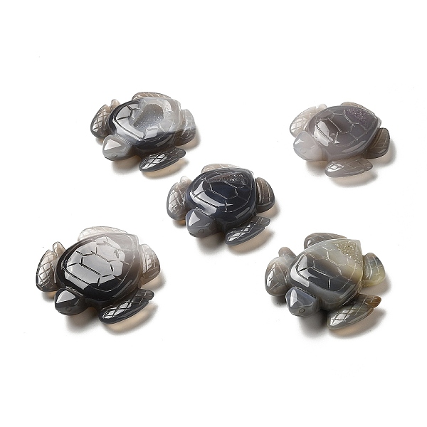 PandaHall Natural Agate Sea Turtle Figurines Statues for Home Office Tabletop Decoration, 53~59x54~60x13~15.5mm Natural Agate Turtle
PandaHall Natural Agate Sea Turtle Figurines Statues for Home Office Tabletop Decoration, 53~59x54~60x13~15.5mm Natural Agate Turtle