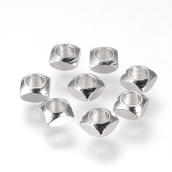 PandaHall Brass Spacer Beads, Nickel Free, Real Platinum Plated, Square, 4x4x2.5mm, Hole: 2.5mm Brass Square
PandaHall Brass Spacer Beads, Nickel Free, Real Platinum Plated, Square, 4x4x2.5mm, Hole: 2.5mm Brass Square