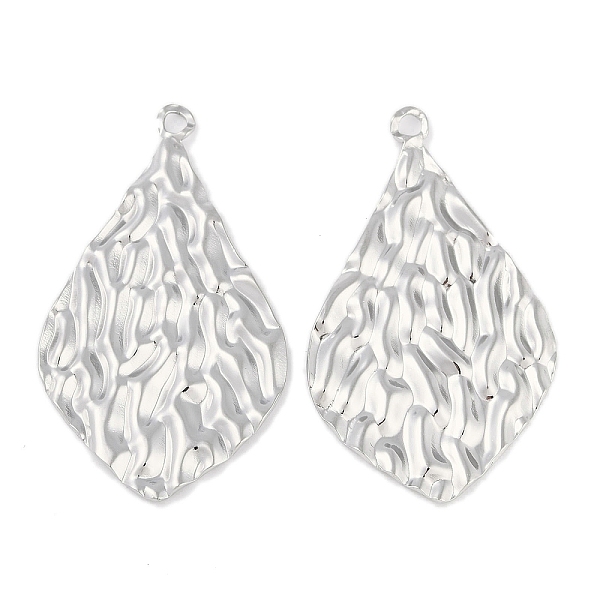 PandaHall 304 Stainless Steel Big Pendants, Textured Teardrop Charm, Stainless Steel Color, 51x30x2.1mm, Hole: 2.5mm 304 Stainless Steel...
PandaHall 304 Stainless Steel Big Pendants, Textured Teardrop Charm, Stainless Steel Color, 51x30x2.1mm, Hole: 2.5mm 304 Stainless Steel...