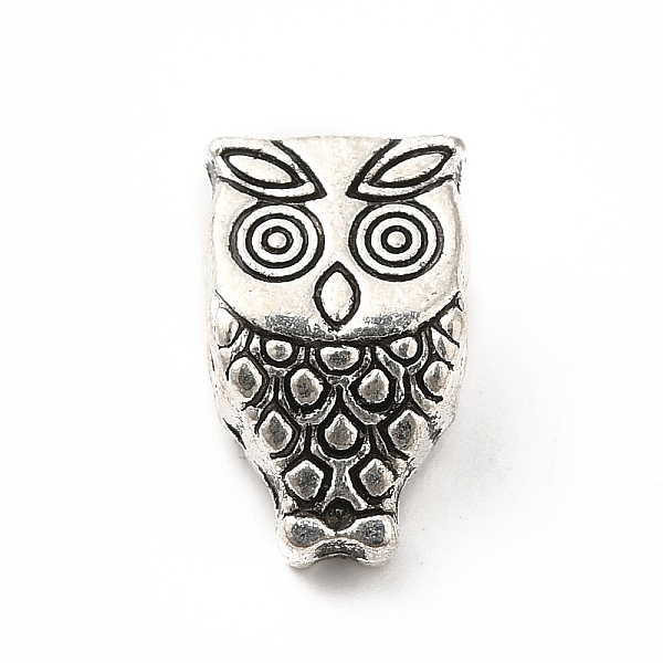 PandaHall Tibetan Style Alloy Beads, Owl, Antique Silver, 14x8.5x7mm, Hole: 3.5mm, about 274pcs/500g Alloy Owl
PandaHall Tibetan Style Alloy Beads, Owl, Antique Silver, 14x8.5x7mm, Hole: 3.5mm, about 274pcs/500g Alloy Owl