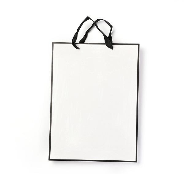 PandaHall Rectangle Paper Bags, with Handles, for Gift Bags and Shopping Bags, White, 35x26x0.6cm Paper None White
PandaHall Rectangle Paper Bags, with Handles, for Gift Bags and Shopping Bags, White, 35x26x0.6cm Paper None White