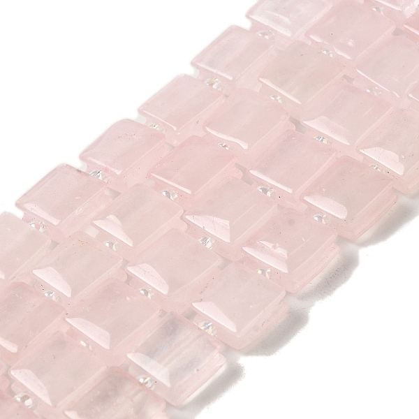 PandaHall Natural Rose Quartz Beads Strands, Square, with Seed Beads, 10~10.5x10~10.5x5~5.5mm, Hole: 1.6mm, about 32pcs/strand, 15.16~15.35...
PandaHall Natural Rose Quartz Beads Strands, Square, with Seed Beads, 10~10.5x10~10.5x5~5.5mm, Hole: 1.6mm, about 32pcs/strand, 15.16~15.35...
