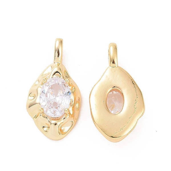 PandaHall Textured Brass Micro Pave Clear Cubic Zirconia Pendants, Teardrop Charms, Real 18K Gold Plated, 20.5x10x4.5mm, Hole: 3x2mm...
PandaHall Textured Brass Micro Pave Clear Cubic Zirconia Pendants, Teardrop Charms, Real 18K Gold Plated, 20.5x10x4.5mm, Hole: 3x2mm...