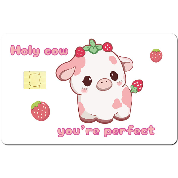 PandaHall PVC Plastic Waterproof Card Stickers, Self-adhesion Card Skin for Bank Card Decor, Rectangle, Cattle, 186.3x137.3mm Plastic Cattle
PandaHall PVC Plastic Waterproof Card Stickers, Self-adhesion Card Skin for Bank Card Decor, Rectangle, Cattle, 186.3x137.3mm Plastic Cattle