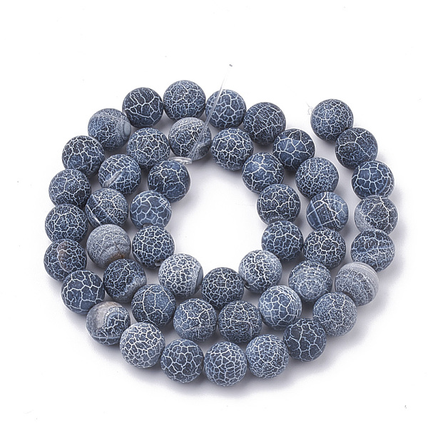 PandaHall Natural Weathered Agate Beads Strands, Dyed, Frosted, Round, Prussian Blue, 8mm, Hole: 1mm, about 48pcs/strand, 14 inch Weathered...
PandaHall Natural Weathered Agate Beads Strands, Dyed, Frosted, Round, Prussian Blue, 8mm, Hole: 1mm, about 48pcs/strand, 14 inch Weathered...