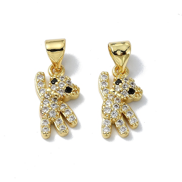 PandaHall Rack Plating Real 18K Gold Plated Brass Micro Pave Cubic Zirconia Pendants, Long-Lasting Plated, Lead Free & Cadmium Free, Bear..., Clear
PandaHall Rack Plating Real 18K Gold Plated Brass Micro Pave Cubic Zirconia Pendants, Long-Lasting Plated, Lead Free & Cadmium Free, Bear..., Clear