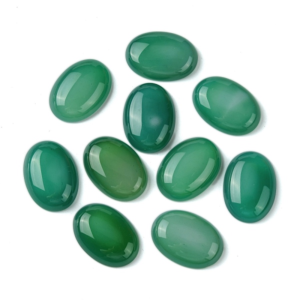 PandaHall Natural Agate Cabochons, Dyed & Heated, Oval, Dark Green, 25x18x5.5mm Natural Agate Oval
PandaHall Natural Agate Cabochons, Dyed & Heated, Oval, Dark Green, 25x18x5.5mm Natural Agate Oval