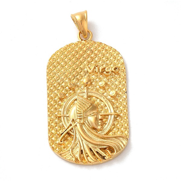 PandaHall 316L Surgical Stainless Steel Big Pendants, Real 18K Gold Plated, Oval with Constellations Charm, Virgo, 53x29x4mm, Hole: 8x5mm...
PandaHall 316L Surgical Stainless Steel Big Pendants, Real 18K Gold Plated, Oval with Constellations Charm, Virgo, 53x29x4mm, Hole: 8x5mm...