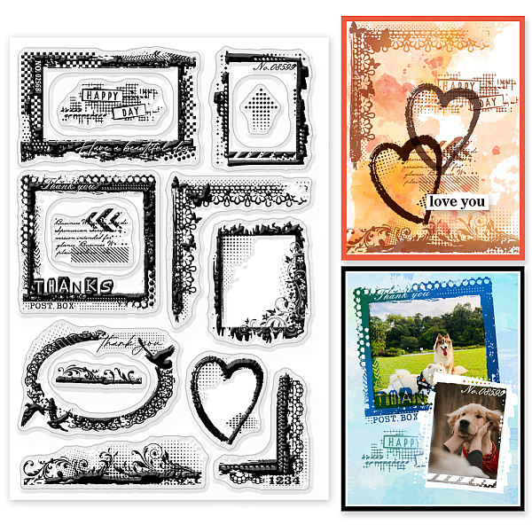 PandaHall Custom PVC Plastic Clear Stamps, for DIY Scrapbooking, Photo Album Decorative, Cards Making, Others, 160x110x3mm Plastic Others...
PandaHall Custom PVC Plastic Clear Stamps, for DIY Scrapbooking, Photo Album Decorative, Cards Making, Others, 160x110x3mm Plastic Others...