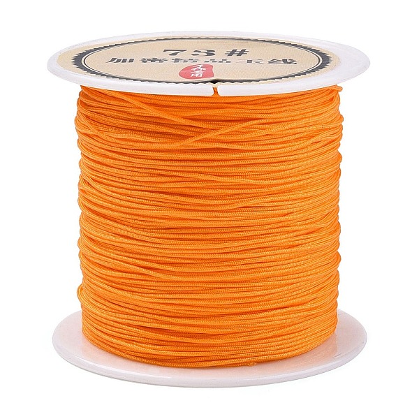 PandaHall 40 Yards Nylon Chinese Knot Cord, Nylon Jewelry Cord for Jewelry Making, Dark Orange, 0.6mm Nylon
PandaHall 40 Yards Nylon Chinese Knot Cord, Nylon Jewelry Cord for Jewelry Making, Dark Orange, 0.6mm Nylon