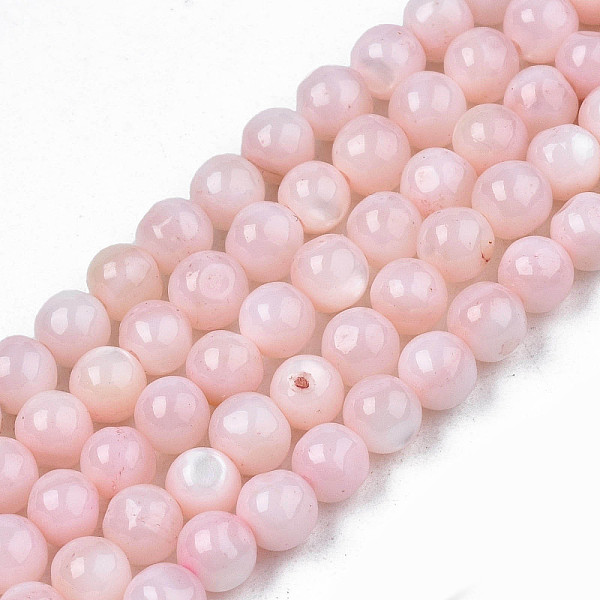 PandaHall Natural Freshwater Shell Beads Strands, Dyed, Round, Pink, 4mm, Hole: 0.8mm, about 97~99pcs/strand, 14.88 inch~15.16 inch...
PandaHall Natural Freshwater Shell Beads Strands, Dyed, Round, Pink, 4mm, Hole: 0.8mm, about 97~99pcs/strand, 14.88 inch~15.16 inch...