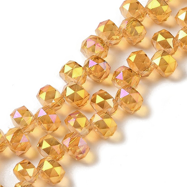 PandaHall Full Rainbow Plated Electroplate Beads Strands, Faceted, Rondelle, Orange, 8x6mm, Hole: 1.2mm, about 96~98pcs/strand...
PandaHall Full Rainbow Plated Electroplate Beads Strands, Faceted, Rondelle, Orange, 8x6mm, Hole: 1.2mm, about 96~98pcs/strand...