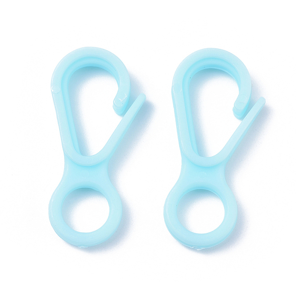 PandaHall Plastic Lobster CLaw Clasps, Sky Blue, 33x15.5x4.5mm, Hole: 7.5mm Plastic Others Blue
PandaHall Plastic Lobster CLaw Clasps, Sky Blue, 33x15.5x4.5mm, Hole: 7.5mm Plastic Others Blue