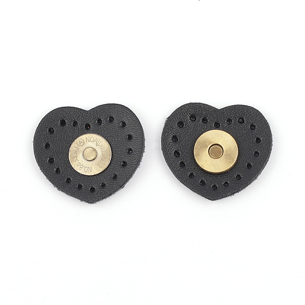 PandaHall Cattlehide Magnetic Buttons Snap Magnet Fastener, Heart, for Cloth & Purse Makings, Black, 3.5x3x0.5cm Leather Black
PandaHall Cattlehide Magnetic Buttons Snap Magnet Fastener, Heart, for Cloth & Purse Makings, Black, 3.5x3x0.5cm Leather Black