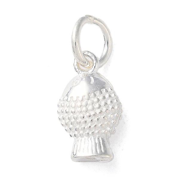 PandaHall 925 Sterling Silver Fish Charms with Jump Rings, Silver, 11.5x6.5x3.7mm, Hole: 4mm Sterling Silver Fish
PandaHall 925 Sterling Silver Fish Charms with Jump Rings, Silver, 11.5x6.5x3.7mm, Hole: 4mm Sterling Silver Fish