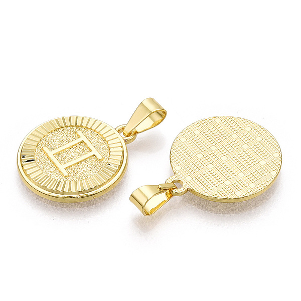 PandaHall Brass Pendants, Twelve Constellations, Flat Round, Real 18K Gold Plated, 24x20.5x2mm, Hole: 3.5x7mm Brass Flat Round
PandaHall Brass Pendants, Twelve Constellations, Flat Round, Real 18K Gold Plated, 24x20.5x2mm, Hole: 3.5x7mm Brass Flat Round