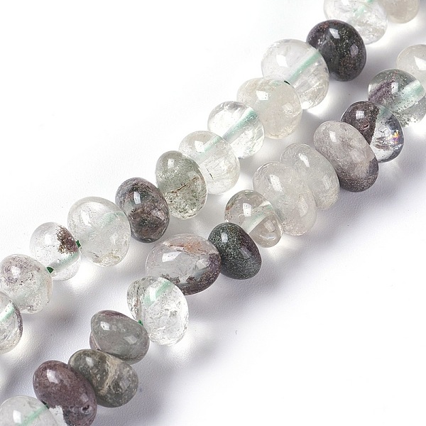 PandaHall Natural Green Lodolite Quartz Beads Strands, Tumbled Stone, Garden Quartz, Nuggets, 8~13x6~9mm, Hole: 1mm, about 64pcs/strand...
PandaHall Natural Green Lodolite Quartz Beads Strands, Tumbled Stone, Garden Quartz, Nuggets, 8~13x6~9mm, Hole: 1mm, about 64pcs/strand...