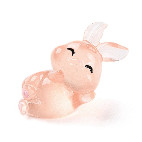 PandaHall Luminous Resin Rabbit Ornament, Glow in The Dark, Micro Landscape Garden Decoration, Light Salmon, 23x37x17mm Resin Rabbit
PandaHall Luminous Resin Rabbit Ornament, Glow in The Dark, Micro Landscape Garden Decoration, Light Salmon, 23x37x17mm Resin Rabbit