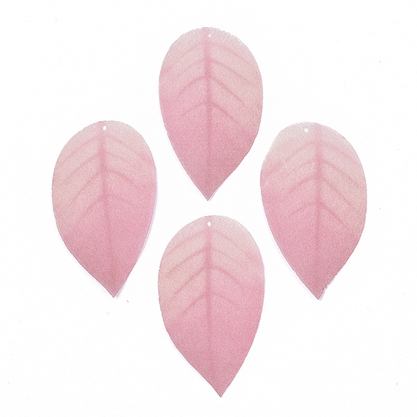PandaHall Polyester Organza Fabric Big Pendants, For DIY Jewelry Making Crafts, Leaf, Light Coral, 40x23mm, Hole: 0.5mm Polyester Leaf Red
PandaHall Polyester Organza Fabric Big Pendants, For DIY Jewelry Making Crafts, Leaf, Light Coral, 40x23mm, Hole: 0.5mm Polyester Leaf Red