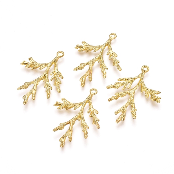PandaHall Electroplated Alloy Pendants, Branch, Real 18K Gold Plated, 36x26x3mm, Hole: 1.8mm Alloy Branch
PandaHall Electroplated Alloy Pendants, Branch, Real 18K Gold Plated, 36x26x3mm, Hole: 1.8mm Alloy Branch
