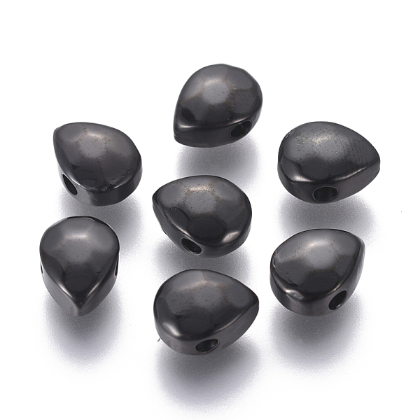 PandaHall 304 Stainless Steel Beads, Faceted, Teardrop, Electrophoresis Black, 8.5x6.5x4mm, Hole: 1.6mm 304 Stainless Steel Teardrop
PandaHall 304 Stainless Steel Beads, Faceted, Teardrop, Electrophoresis Black, 8.5x6.5x4mm, Hole: 1.6mm 304 Stainless Steel Teardrop