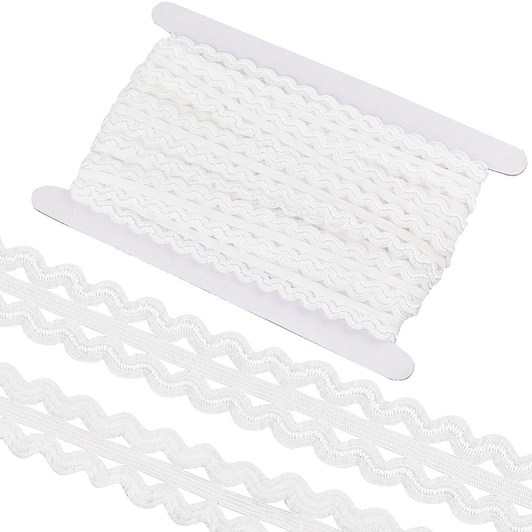 PandaHall Gorgecraft 10M Flat Nylon Wavy Elastic Cord, Garment Accessories, White, 20mm, about 10.94 Yards(10m)/Roll Elastic Fibre Others...
PandaHall Gorgecraft 10M Flat Nylon Wavy Elastic Cord, Garment Accessories, White, 20mm, about 10.94 Yards(10m)/Roll Elastic Fibre Others...