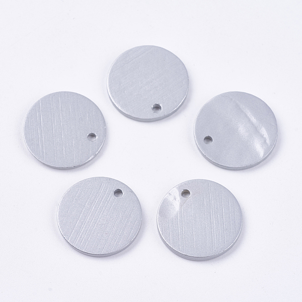 PandaHall Freshwater Shell Pendants, Spray Painted, Flat Round, Gainsboro, 15x2mm, Hole: 1~1.5mm Freshwater Shell Flat Round Gray
PandaHall Freshwater Shell Pendants, Spray Painted, Flat Round, Gainsboro, 15x2mm, Hole: 1~1.5mm Freshwater Shell Flat Round Gray