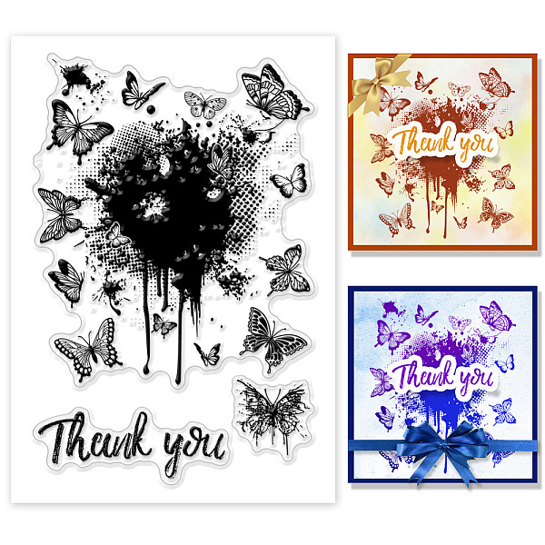 PandaHall PH Butterfly Clear Stamps for Card Making, Thank You Rubber Stamps Insects Transparent Craft Stamp Background Plate Seal Stamp...
PandaHall PH Butterfly Clear Stamps for Card Making, Thank You Rubber Stamps Insects Transparent Craft Stamp Background Plate Seal Stamp...
