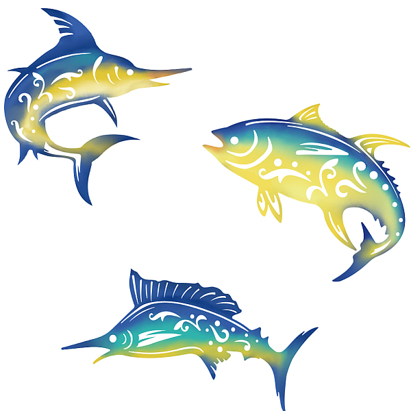 PandaHall SUPERDANT Metal Tuna Wall Decor 3 PCS Metal Colorful Fish Outdoor Wall Sculpture Decoration Ocean Theme Wall Art Hanging...
PandaHall SUPERDANT Metal Tuna Wall Decor 3 PCS Metal Colorful Fish Outdoor Wall Sculpture Decoration Ocean Theme Wall Art Hanging...